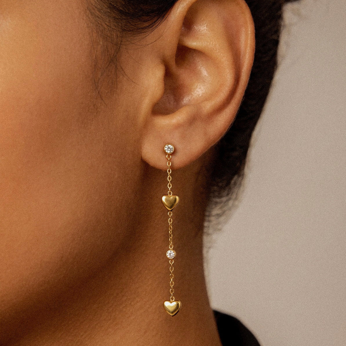 Clia Heart Earrings