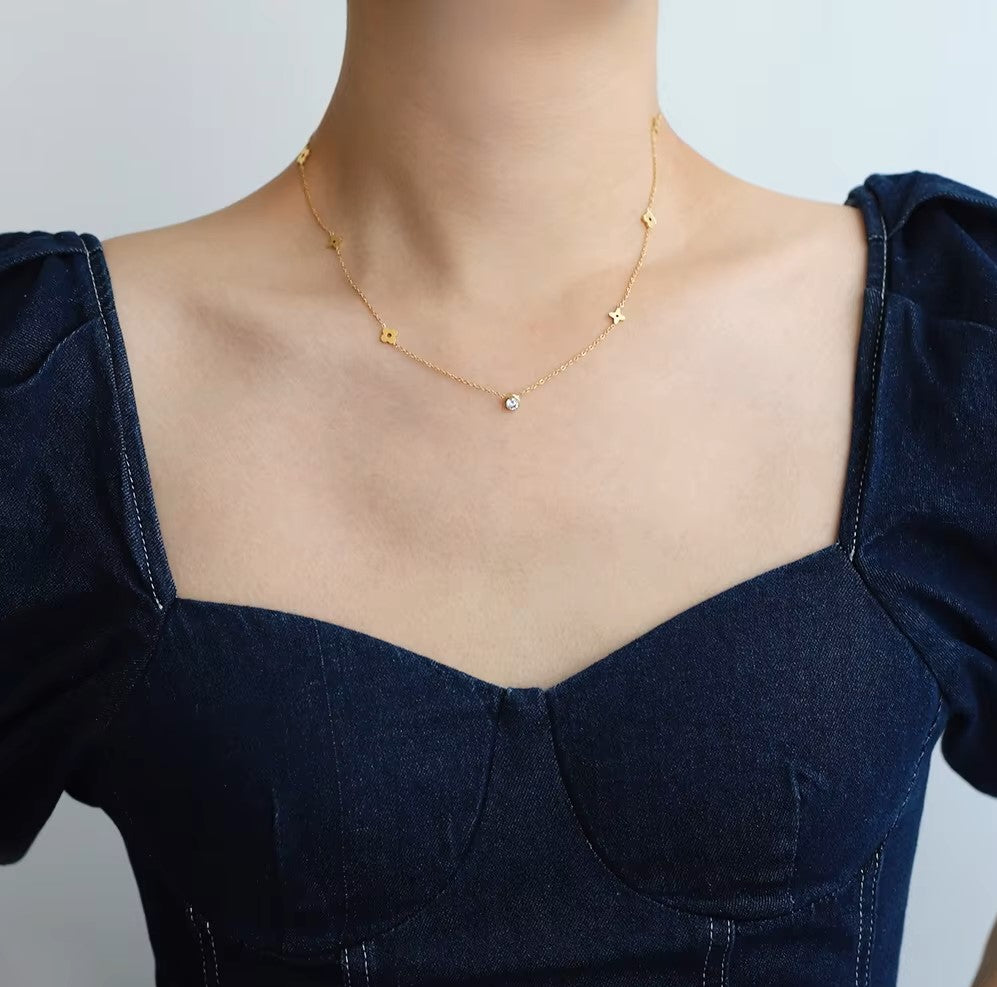 Kenna Clover Necklace