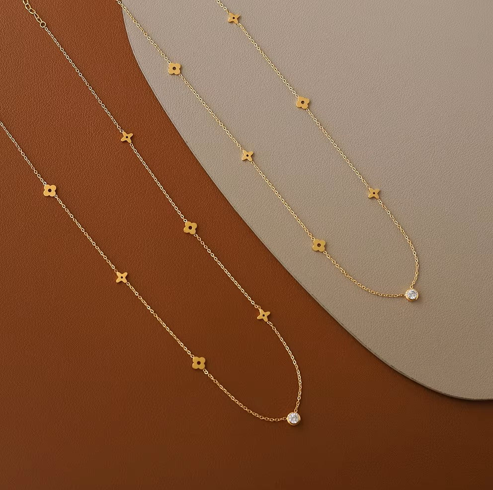Kenna Clover Necklace