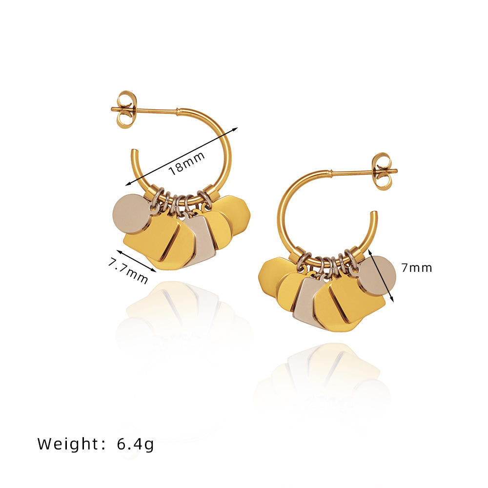 Eloise Mixed Metal Earrings