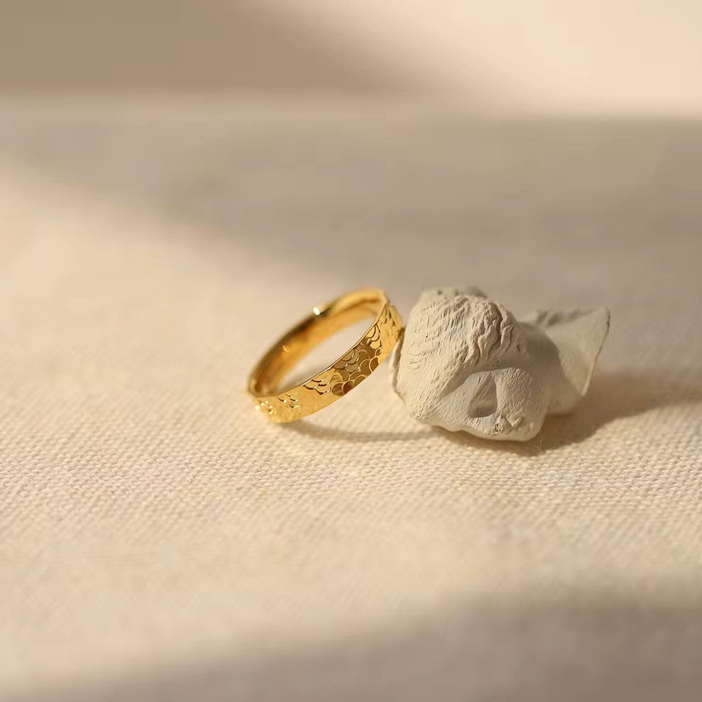 Talia Textured Ring