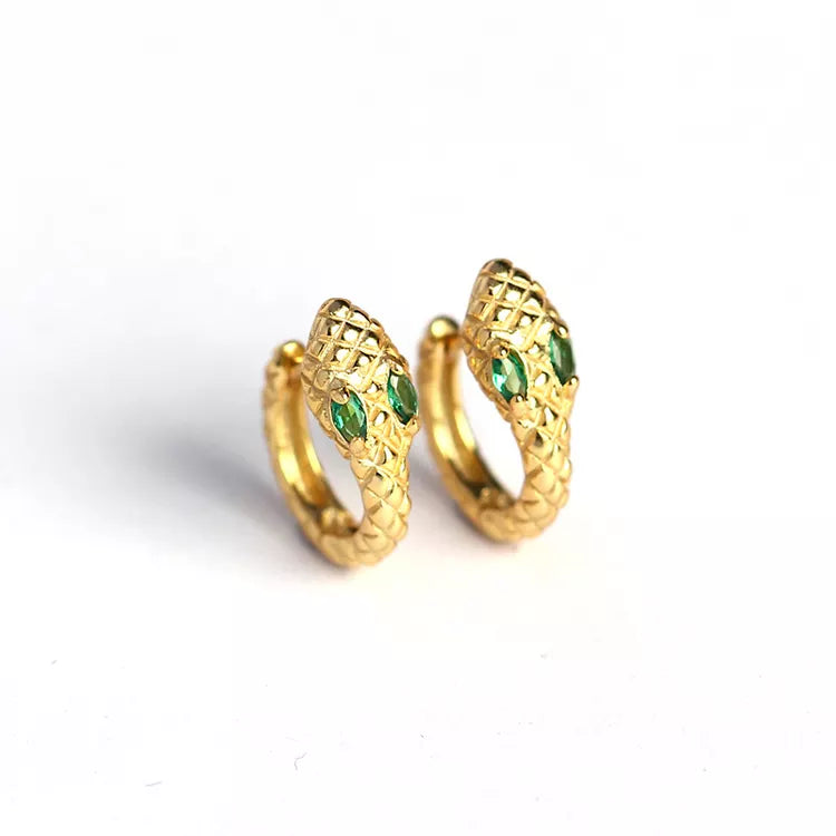 Serpent Earrings - RosyWine
