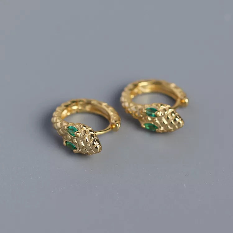 Serpent Earrings - RosyWine