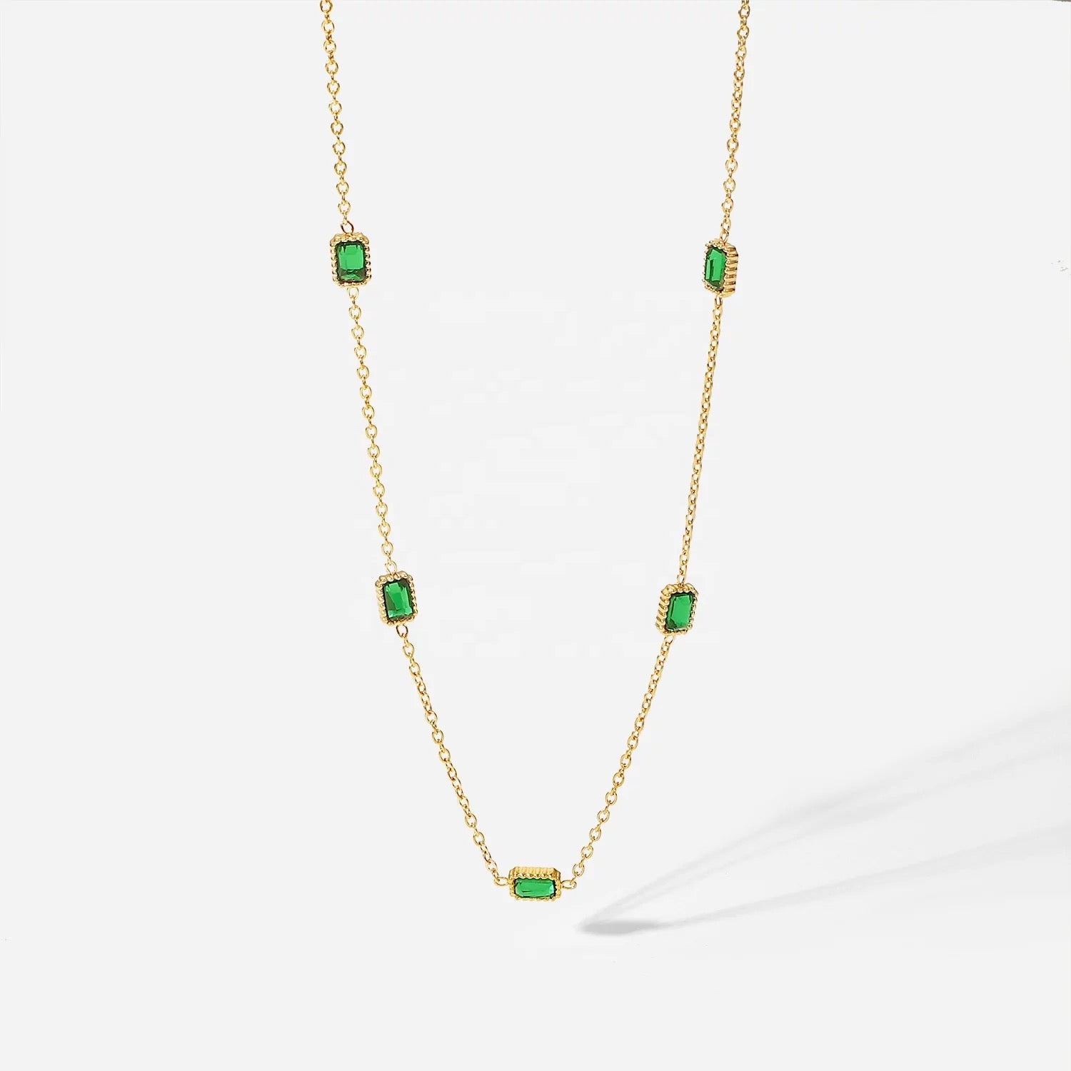 Isabel Necklace - RosyWine