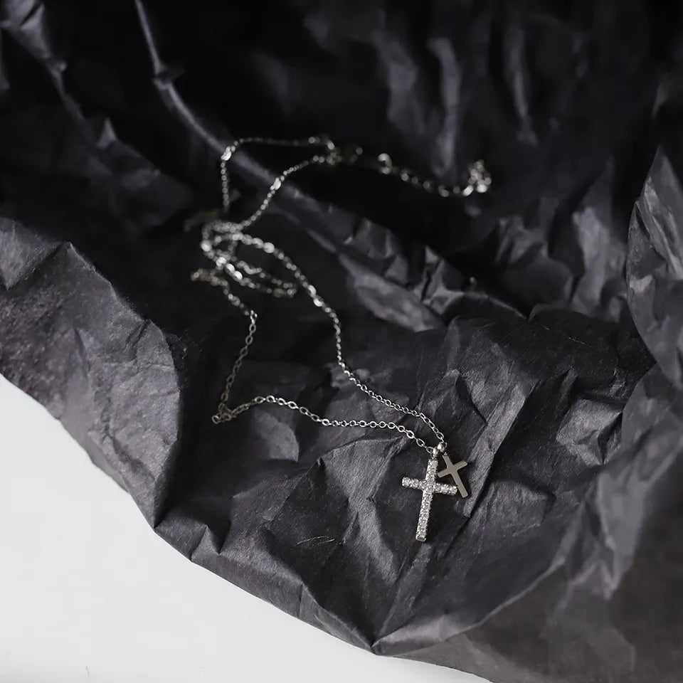 Diamond Cross Necklace