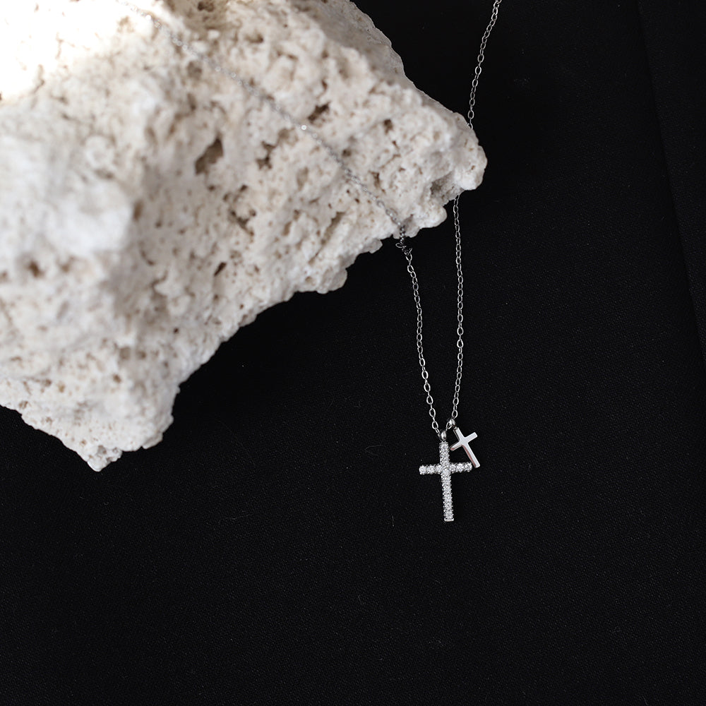 Diamond Cross Necklace