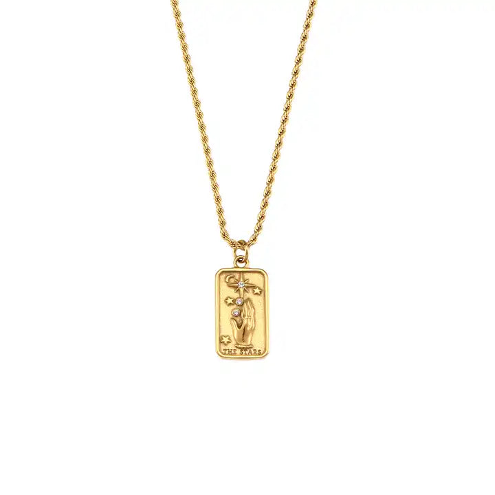 Tarot Card Necklace