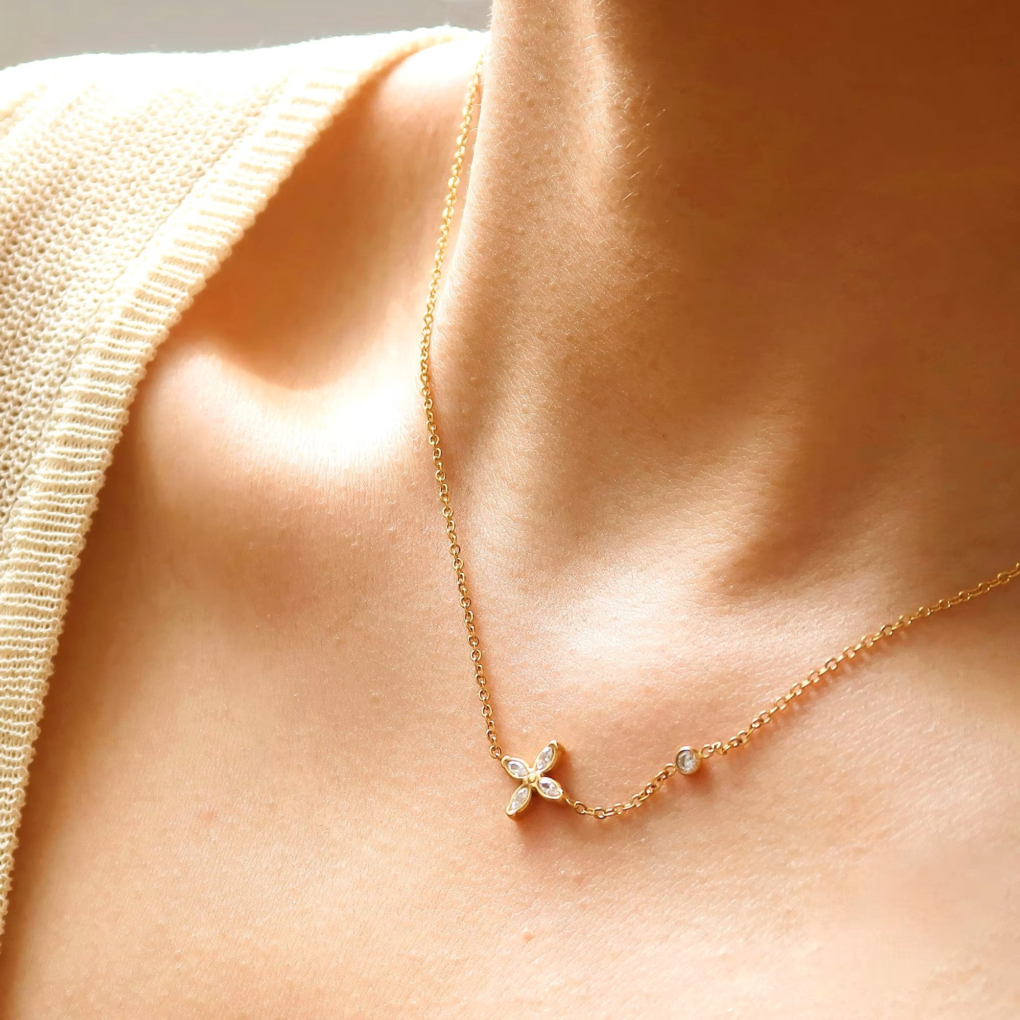 Four Clover Necklace