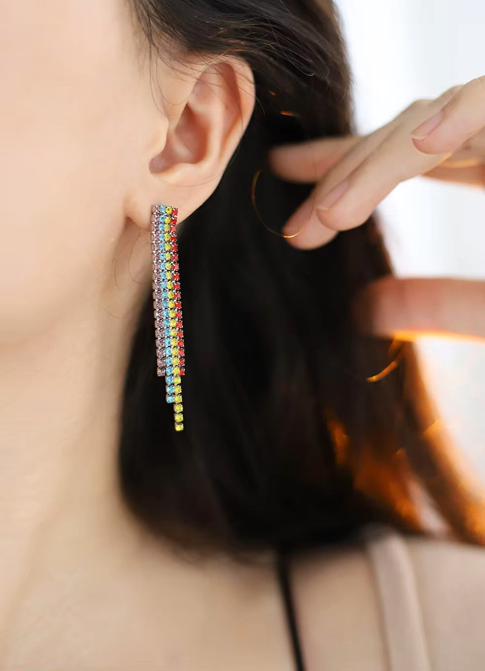 Macaron Rainbow Earrings