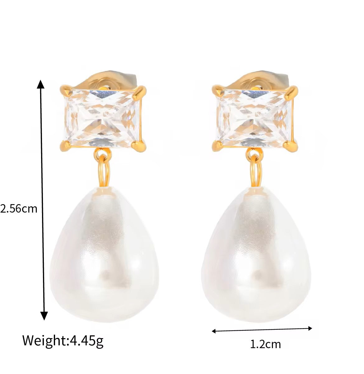 Diana Pearl Earrings