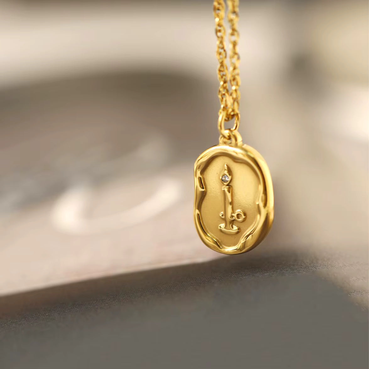 Ember Carved Necklace