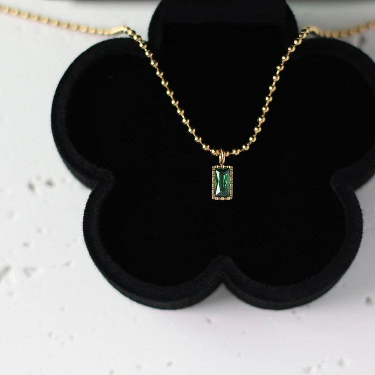 Kaila Emerald Necklace