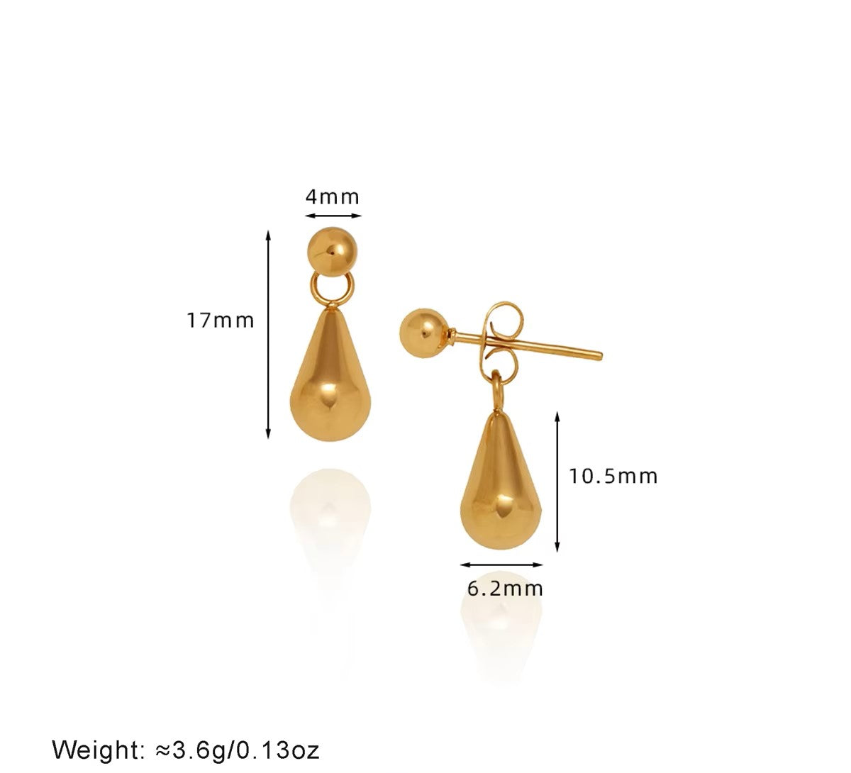 Arco Drop Earrings