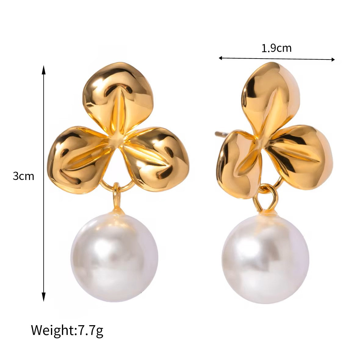 Gilbert Pearl Earrings