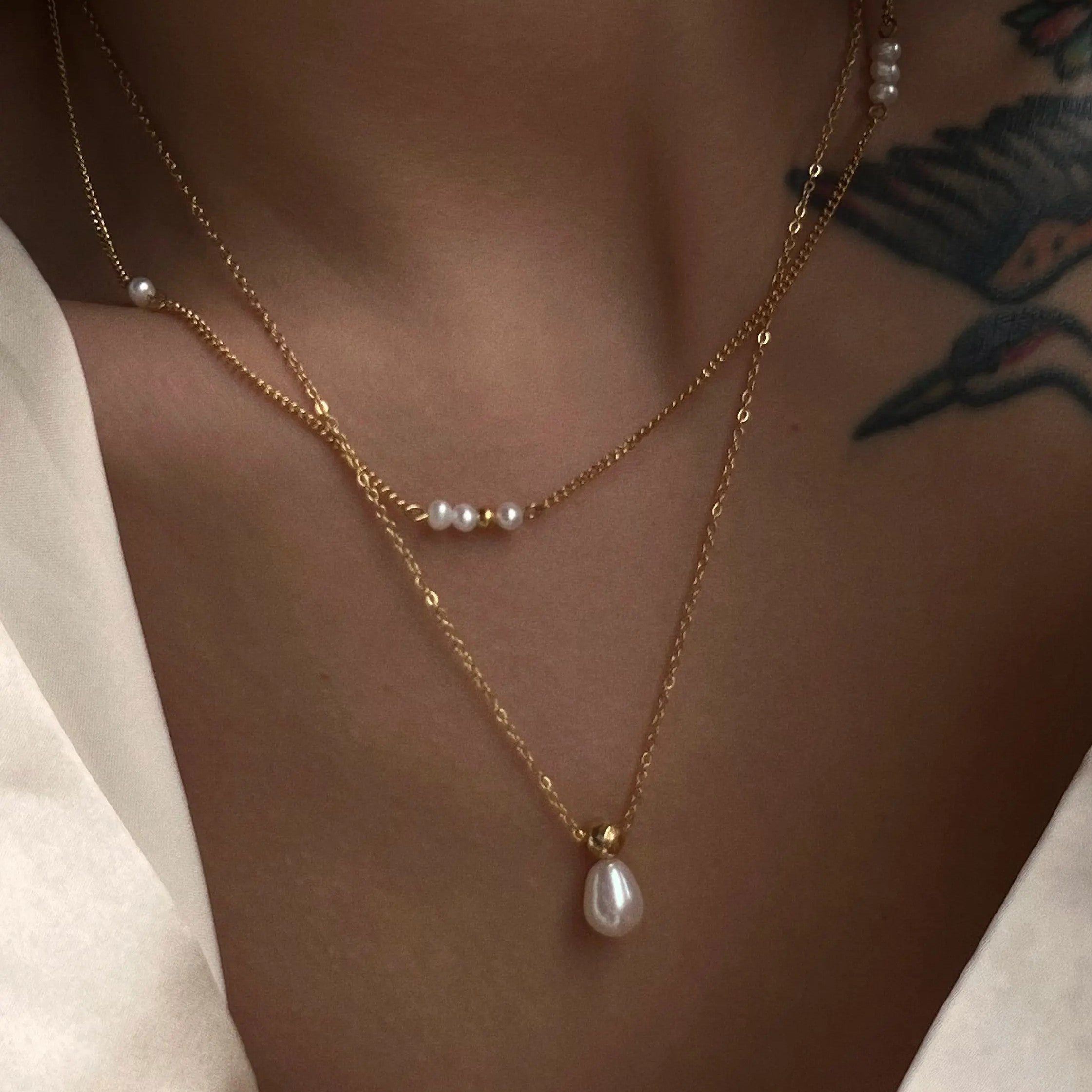 Abigail Pearl Necklace