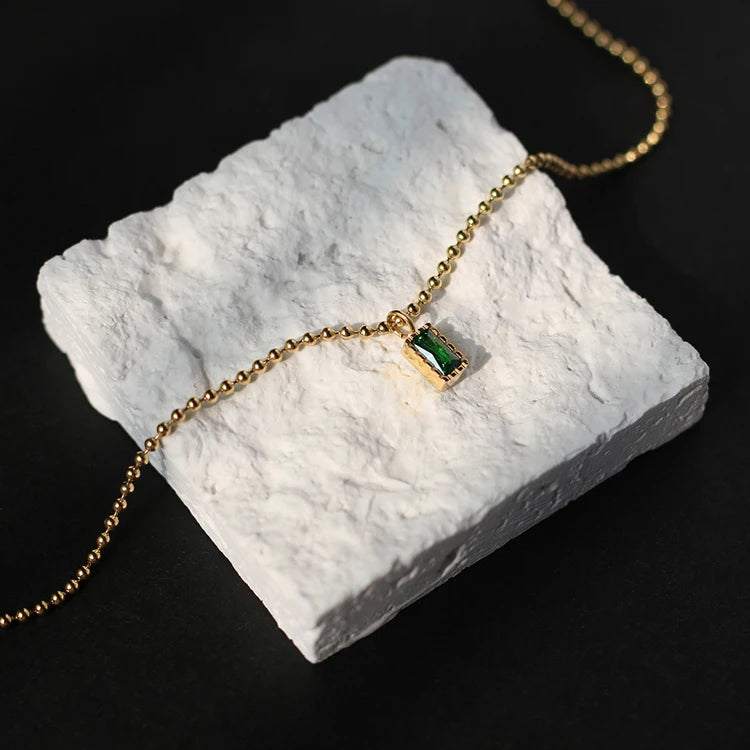 Kaila Emerald Necklace