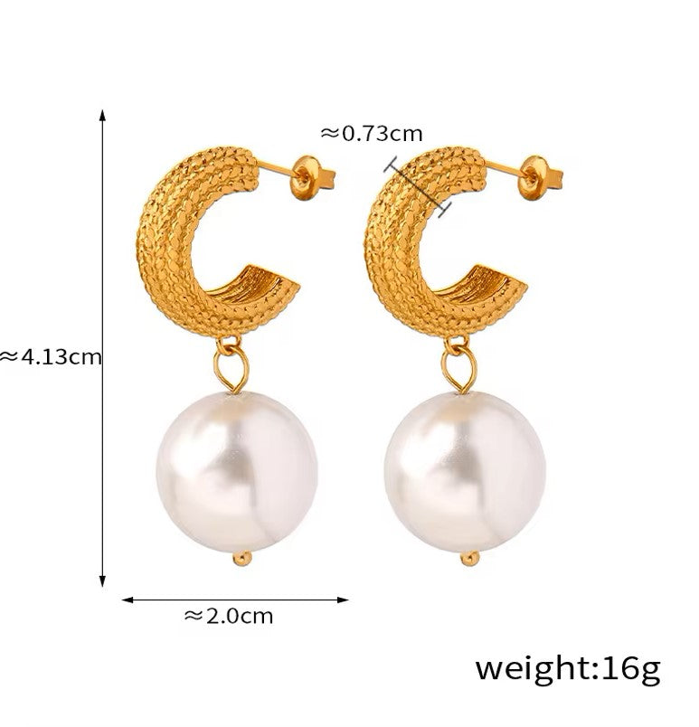 Ressi Pearl Earrings