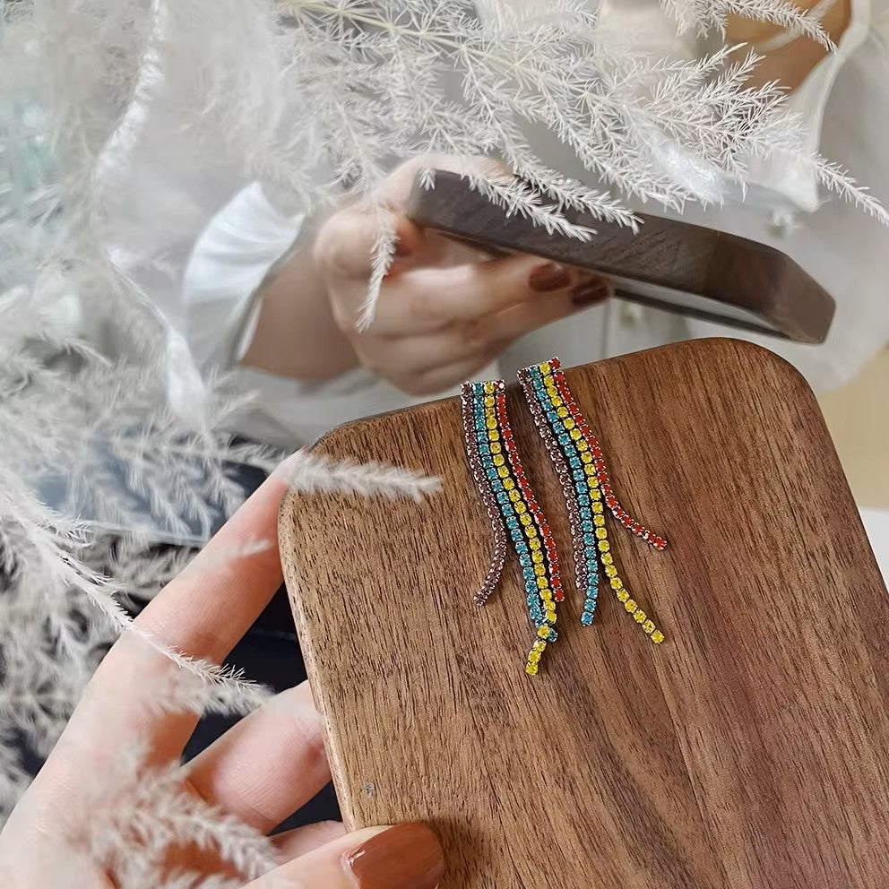 Macaron Rainbow Earrings