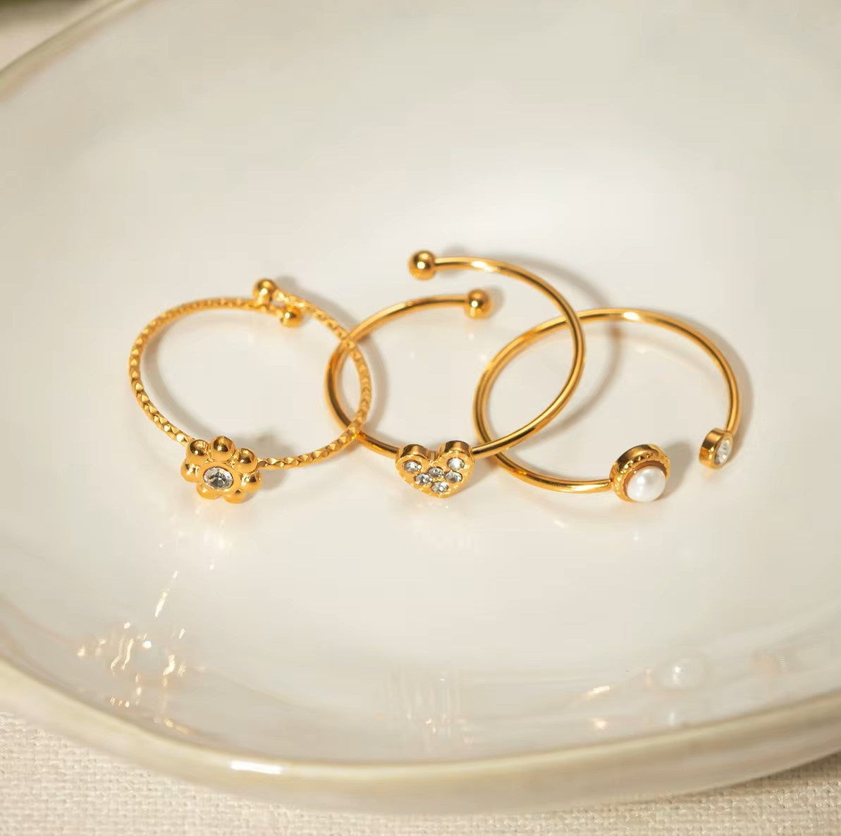 Nola Ring (Set Of 3)