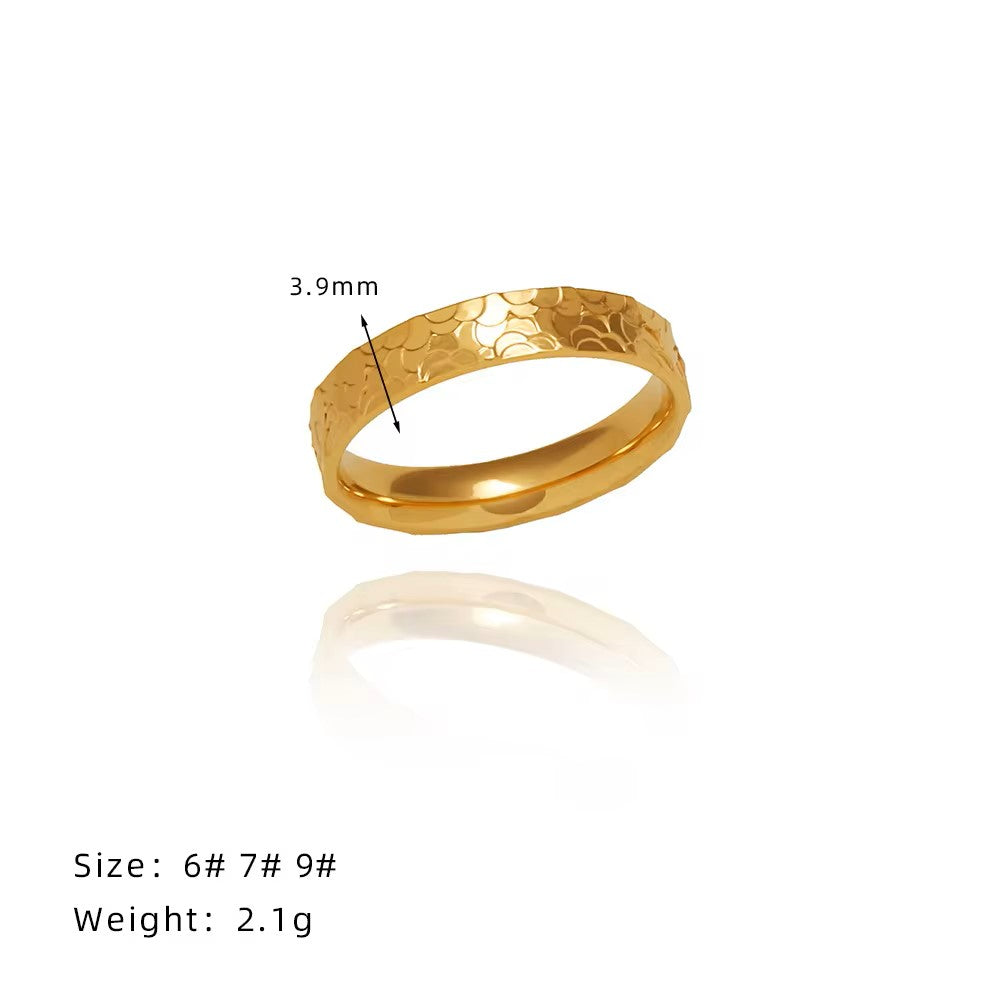 Talia Textured Ring