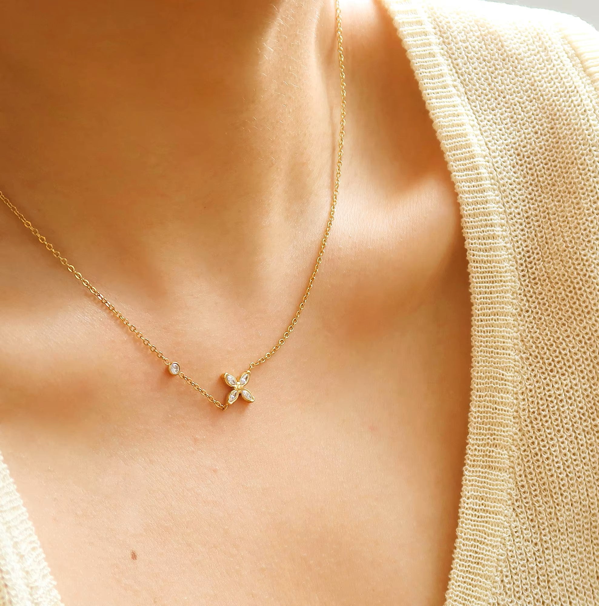 Four Clover Necklace