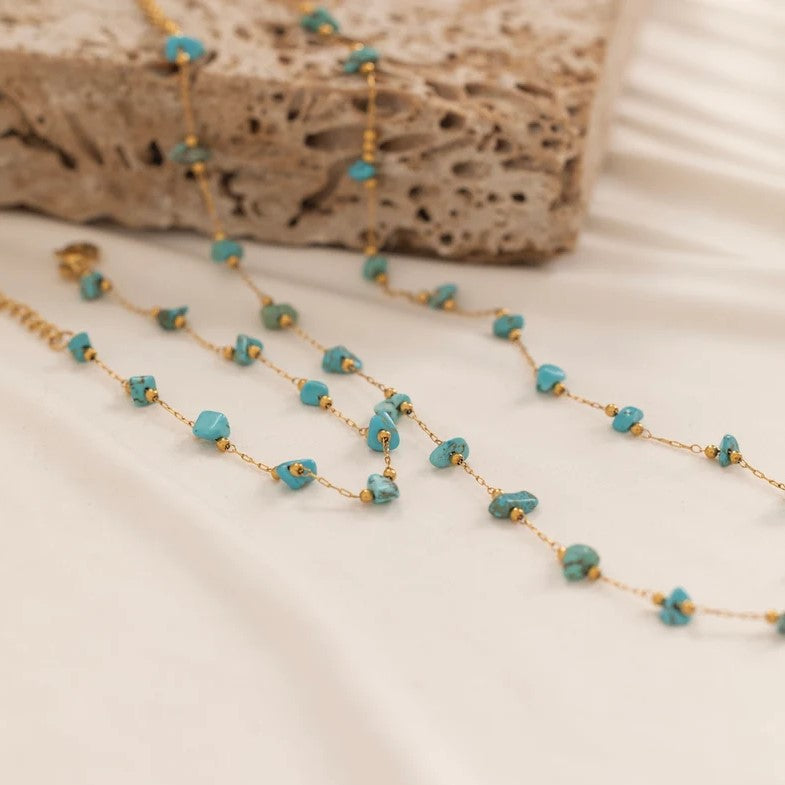 Raw Turquoise Necklace