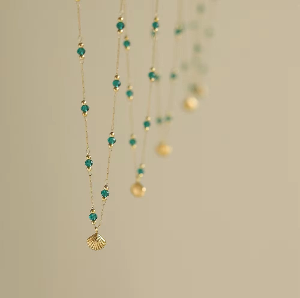 Mermaid Emerald Necklace