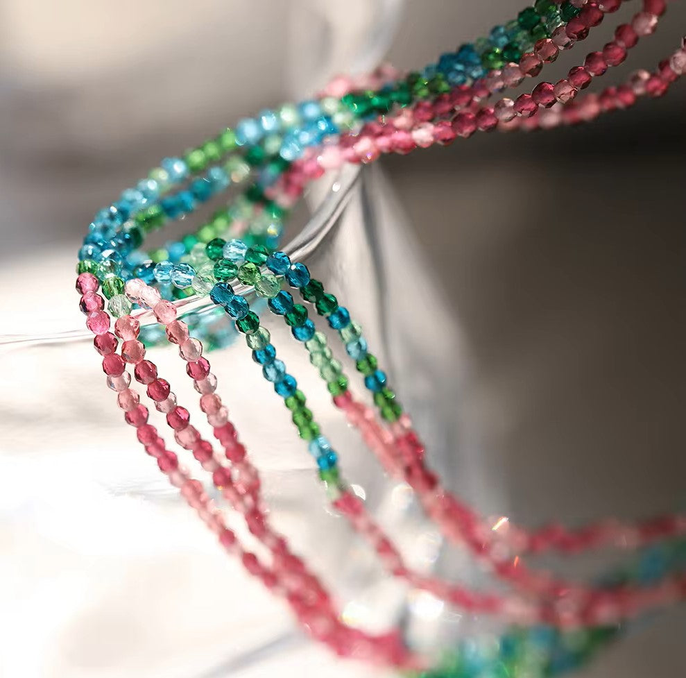 Gradient Beaded Necklace