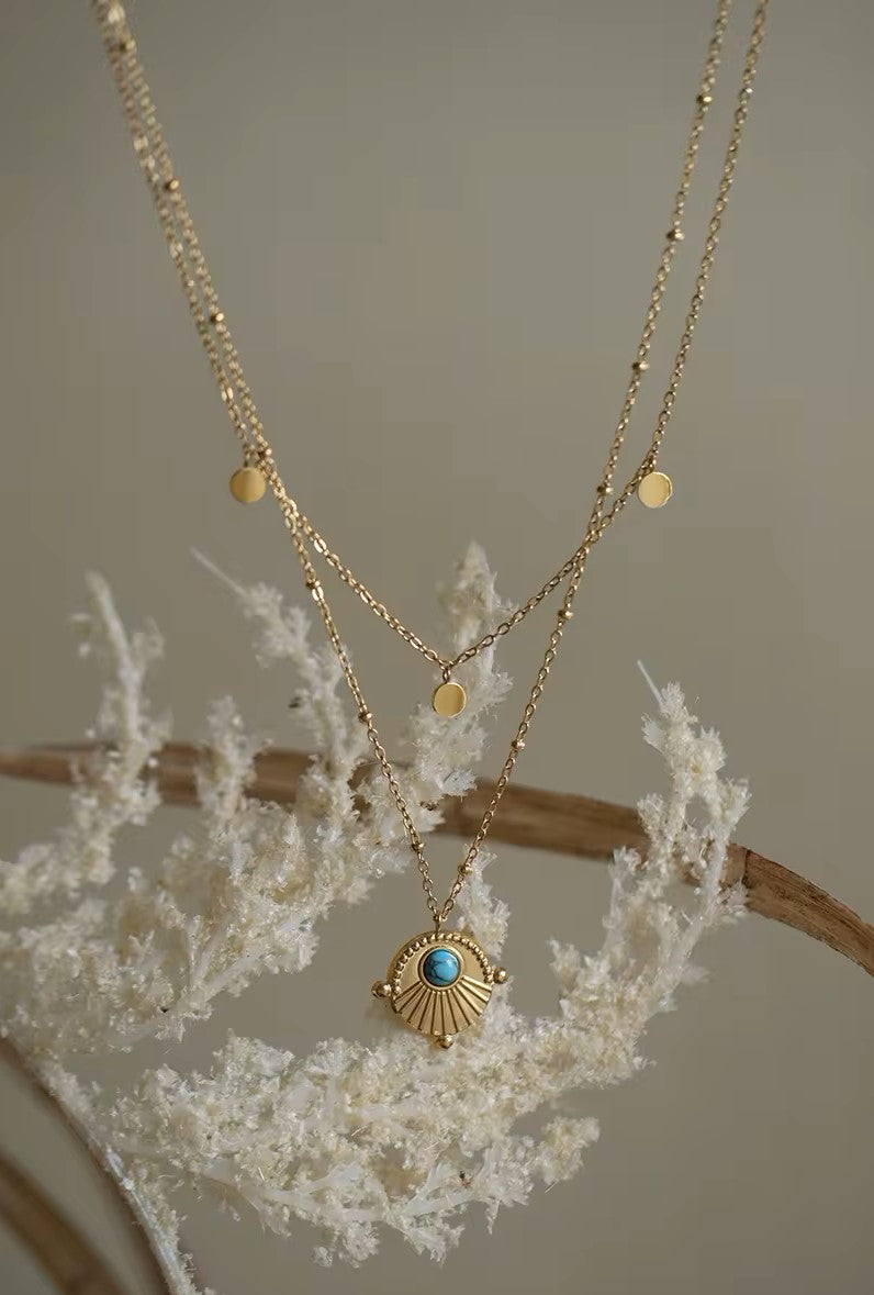 Layered Turquoise Necklace