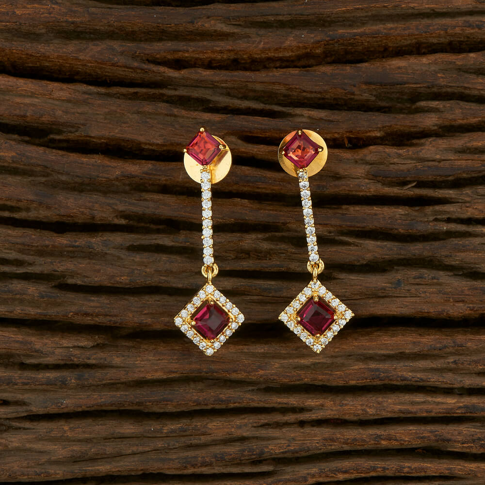 Amalfi Diamond Earrings - RosyWine 