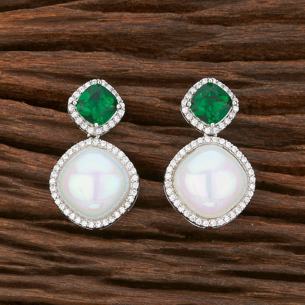 Jannat diamond earrings - RosyWine 