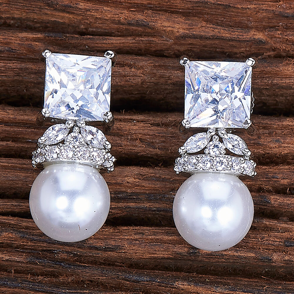 Vami diamond earrings - RosyWine 