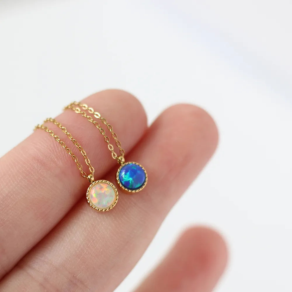 Fire Opal Necklace