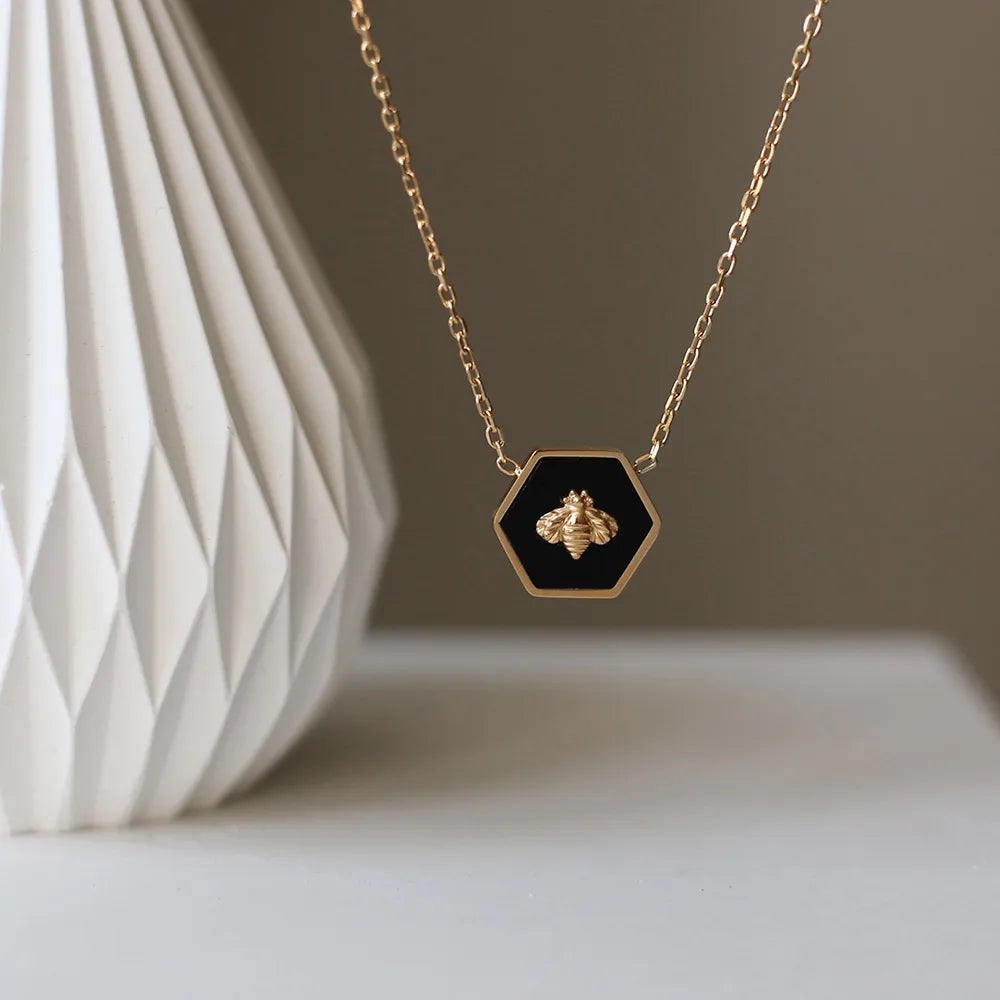 Honey bee necklace deals